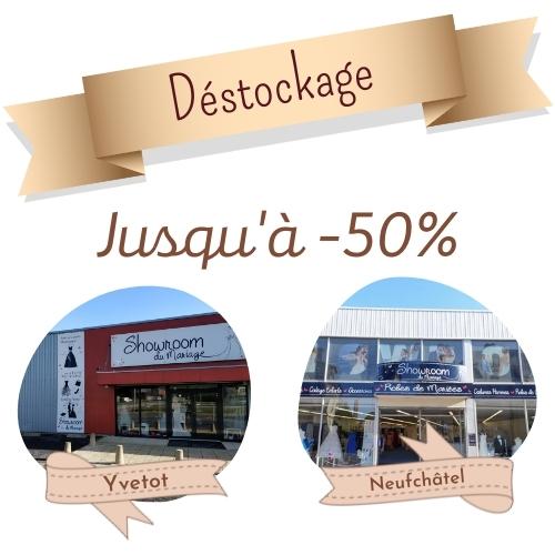 Destockage Mariees Robes de Mariee Rouen Yvetot Showroom du Mariage