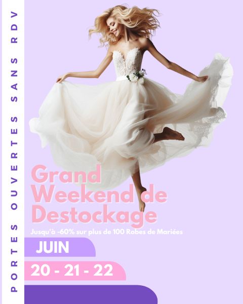 Déstockage robes de mariées Normandie